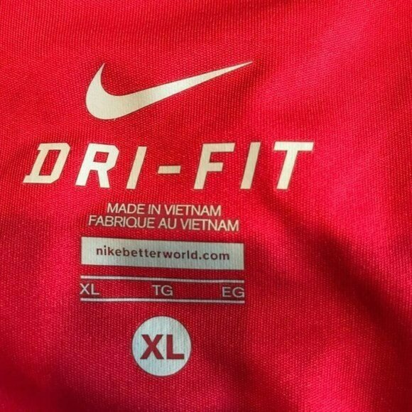 Nike Dri-Fit Men's Pullover Crew Neck Short Sleeve Workout Tee Size XL - Picture 3 of 9